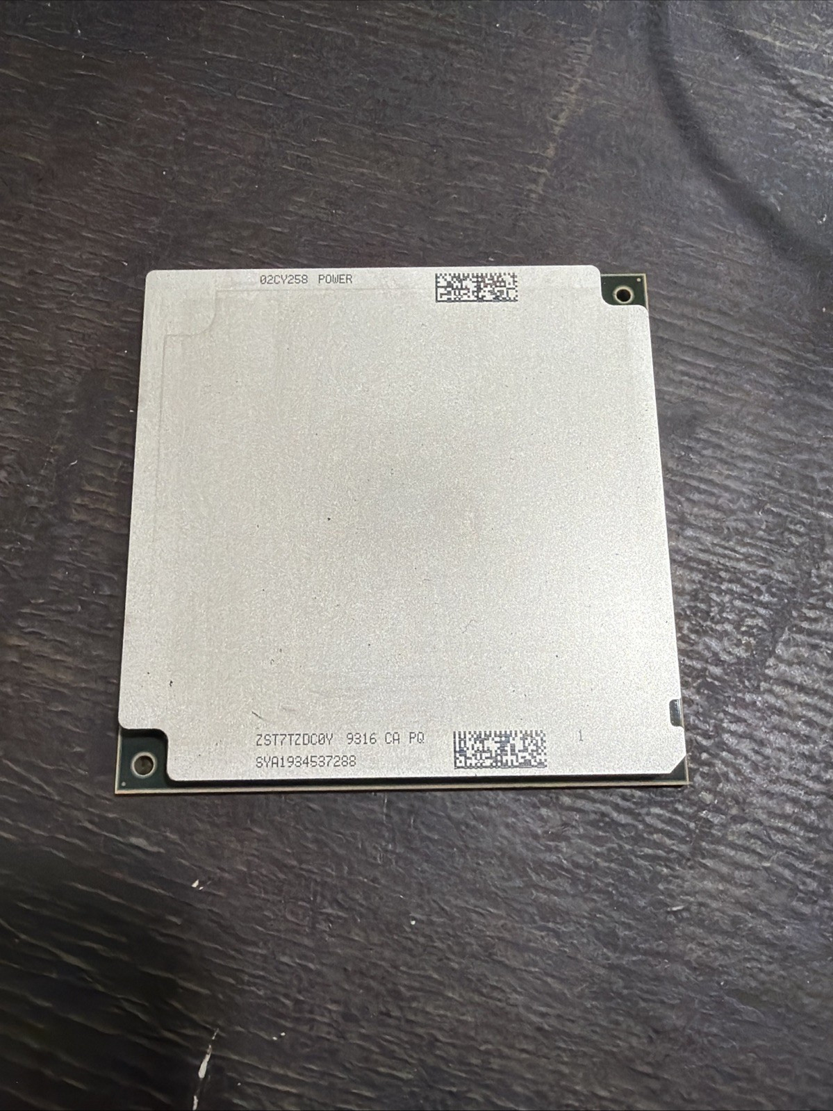 IBM 02CY258 Power9 High-Performance Servers CPU Processor Module