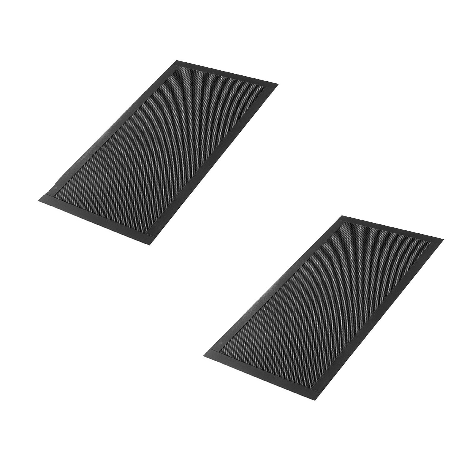2Pcs 12*24cm Computer PC Cooling Fan Magnetic Dust Filter Case Mesh Net Cover nn