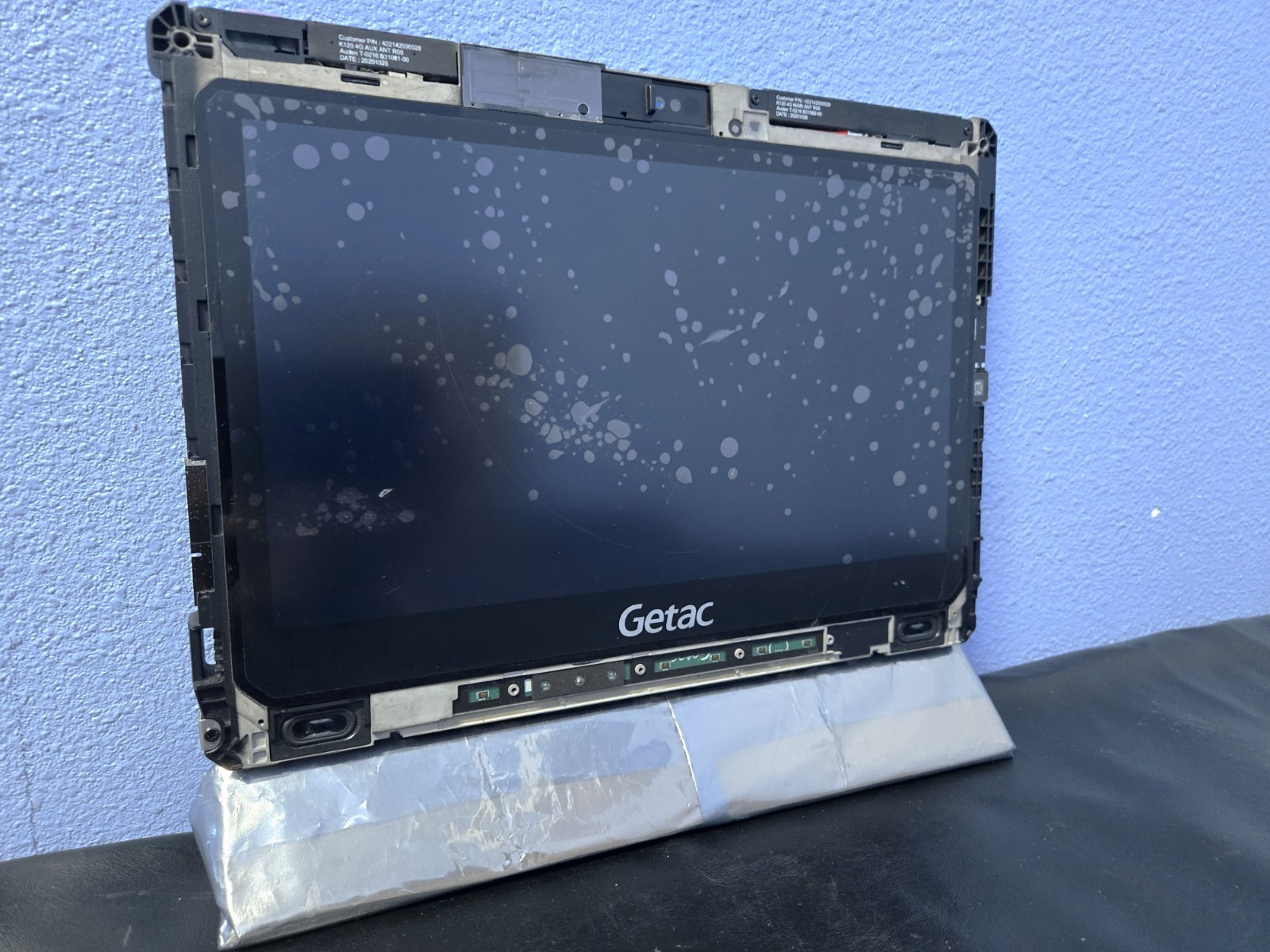 GETAC K120 RUGGED TABLET/LAPTOP i7-8650U LCD SCREEN ONLY ( INV78 BIN Z001C )