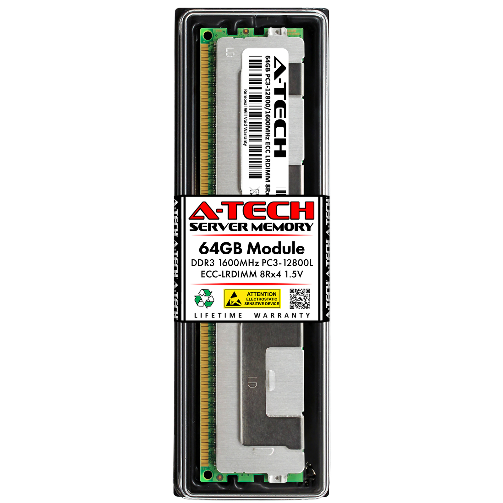 64GB 8Rx4 PC3-12800L LRDIMM (Dell SNPG2K02C/64G Equivalent) Server Memory RAM