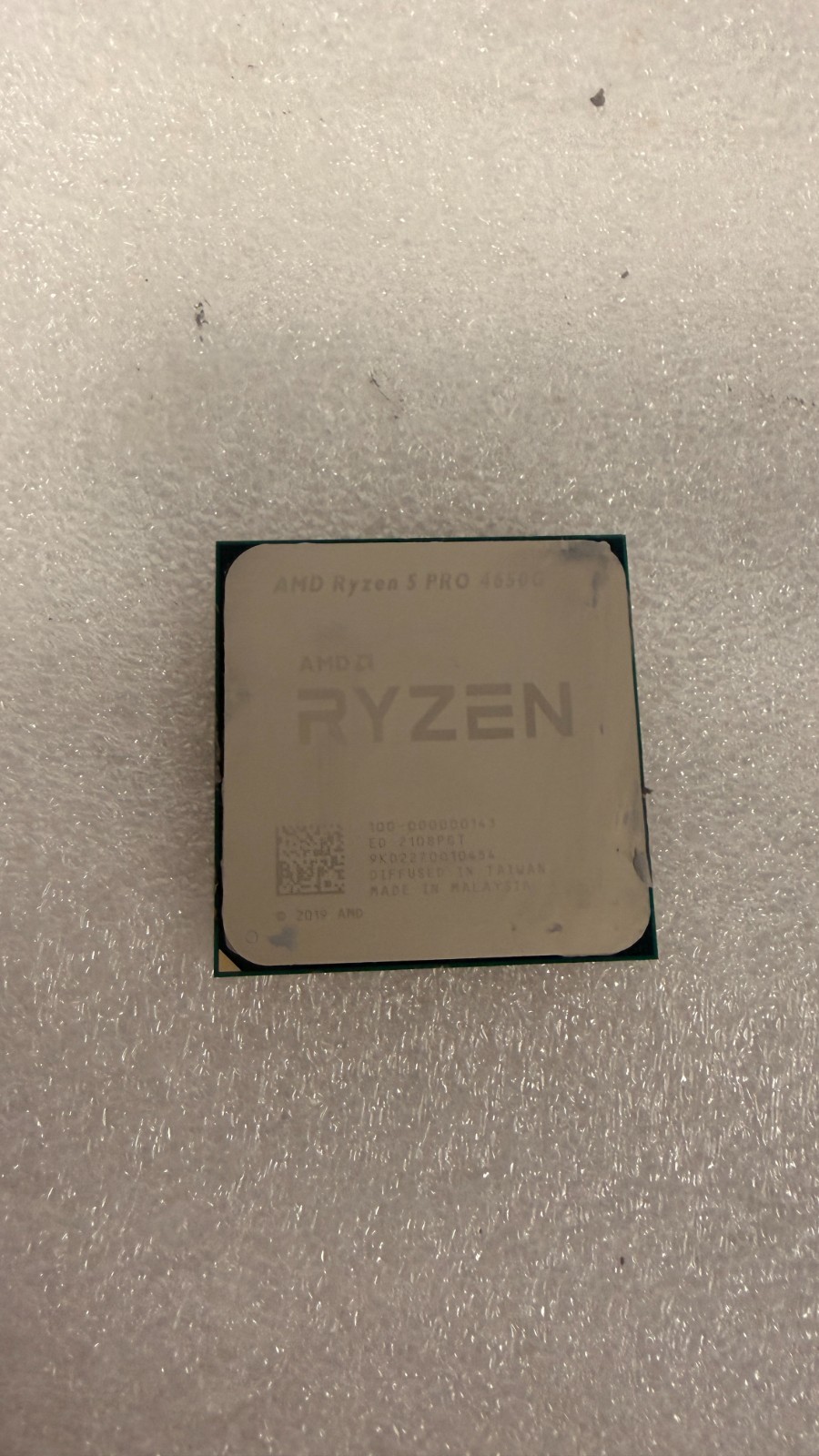 AMD Ryzen 5 Pro 4650G 3.7GHz 6C/12T 8MB 65W Socket AM4 Desktop CPU