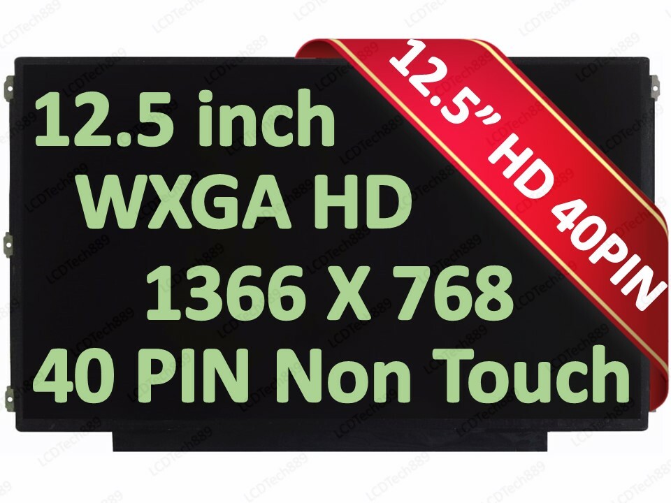 12.5” IPS Display LP125WH2(SL)(T1) LP125WH2(SL)(B3) For Lenovo X220 LCD Screen