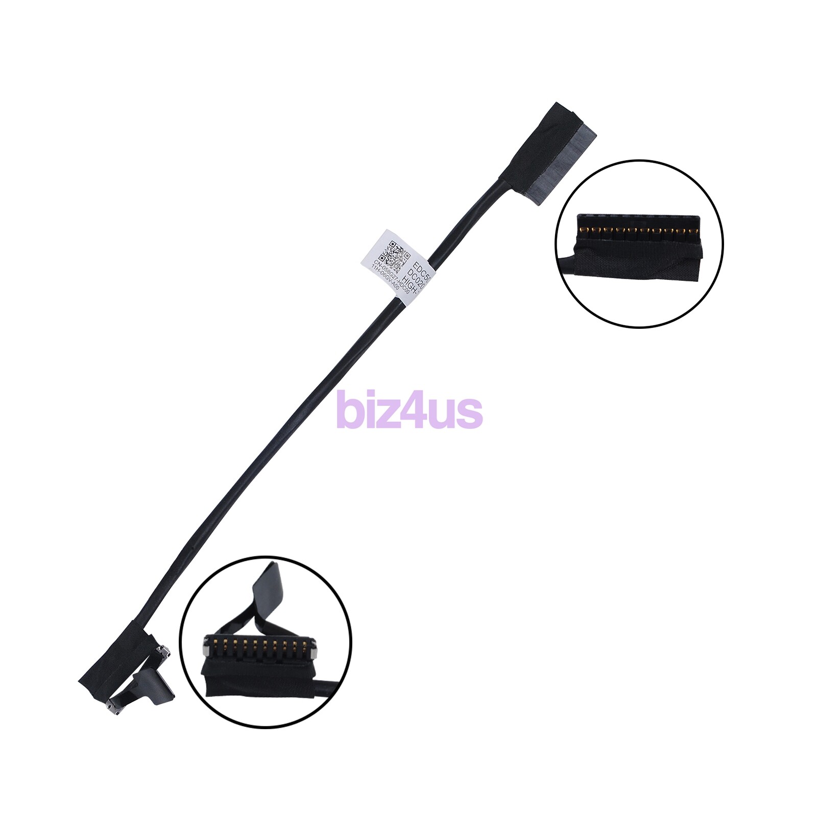 58G27 DELL Latitude 5500 5501 Precision 3541 3551 Battery Cable 058G27