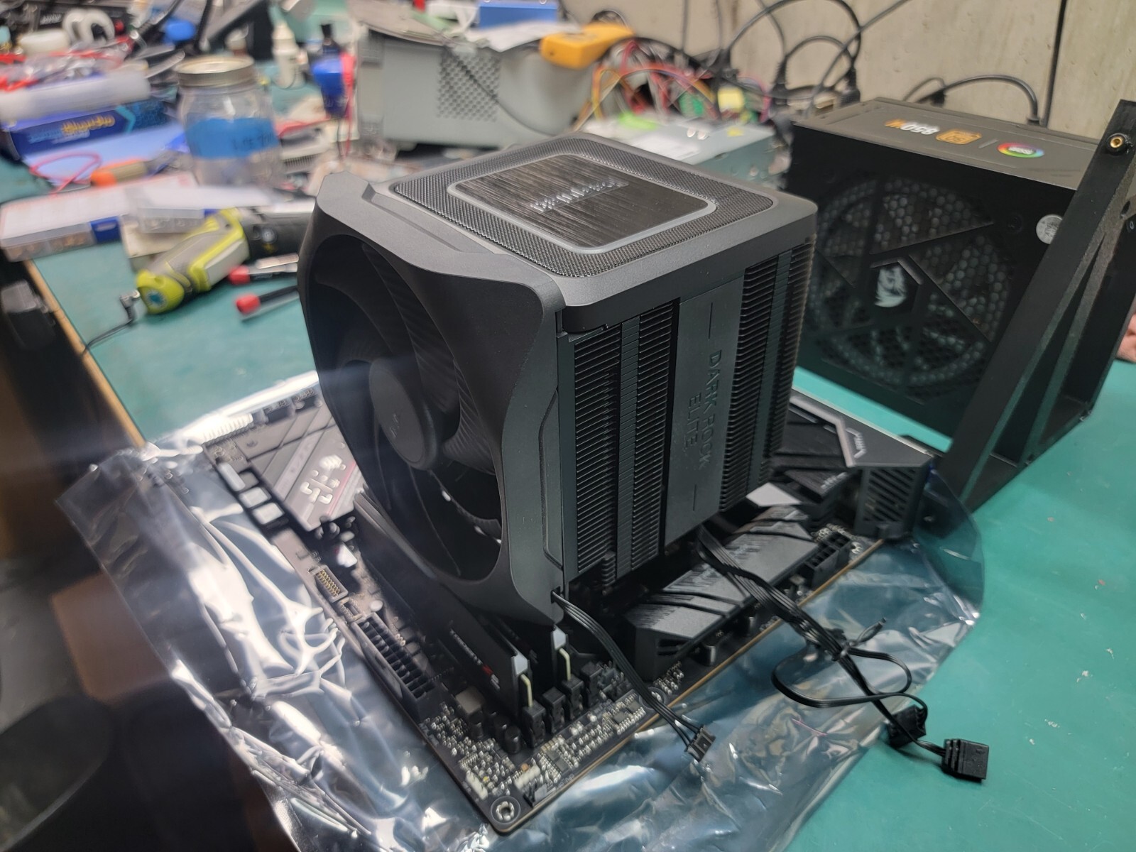 CPU + GPU Motherboard Frame Bench Holder Support Mining Miner RIG Crypto Mine