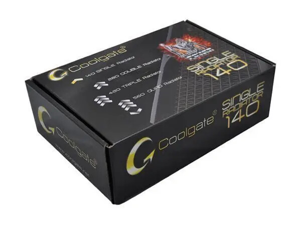 Coolgate Single 140mm Ultimate Heat Exchanger Radiator CG-140