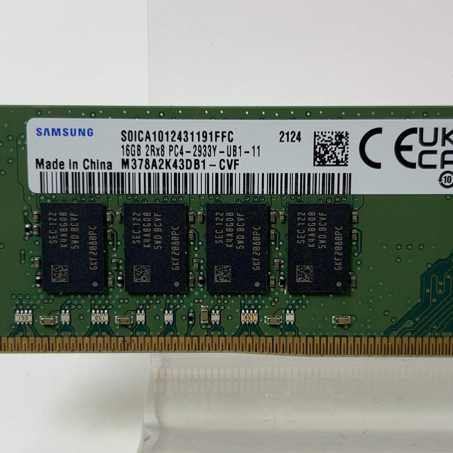 Samsung CN M378A2K43DB1-CVF 2124 8GB (1x8GB) RAM DDR4 2933MHz