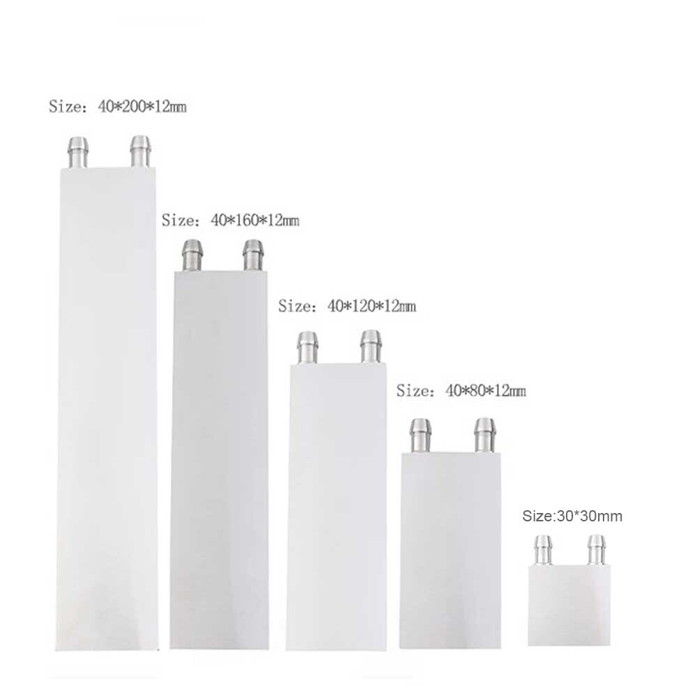 Wholesale Aluminum Water Liquid Cooler Block Heatsink for Computer CPU Radiator