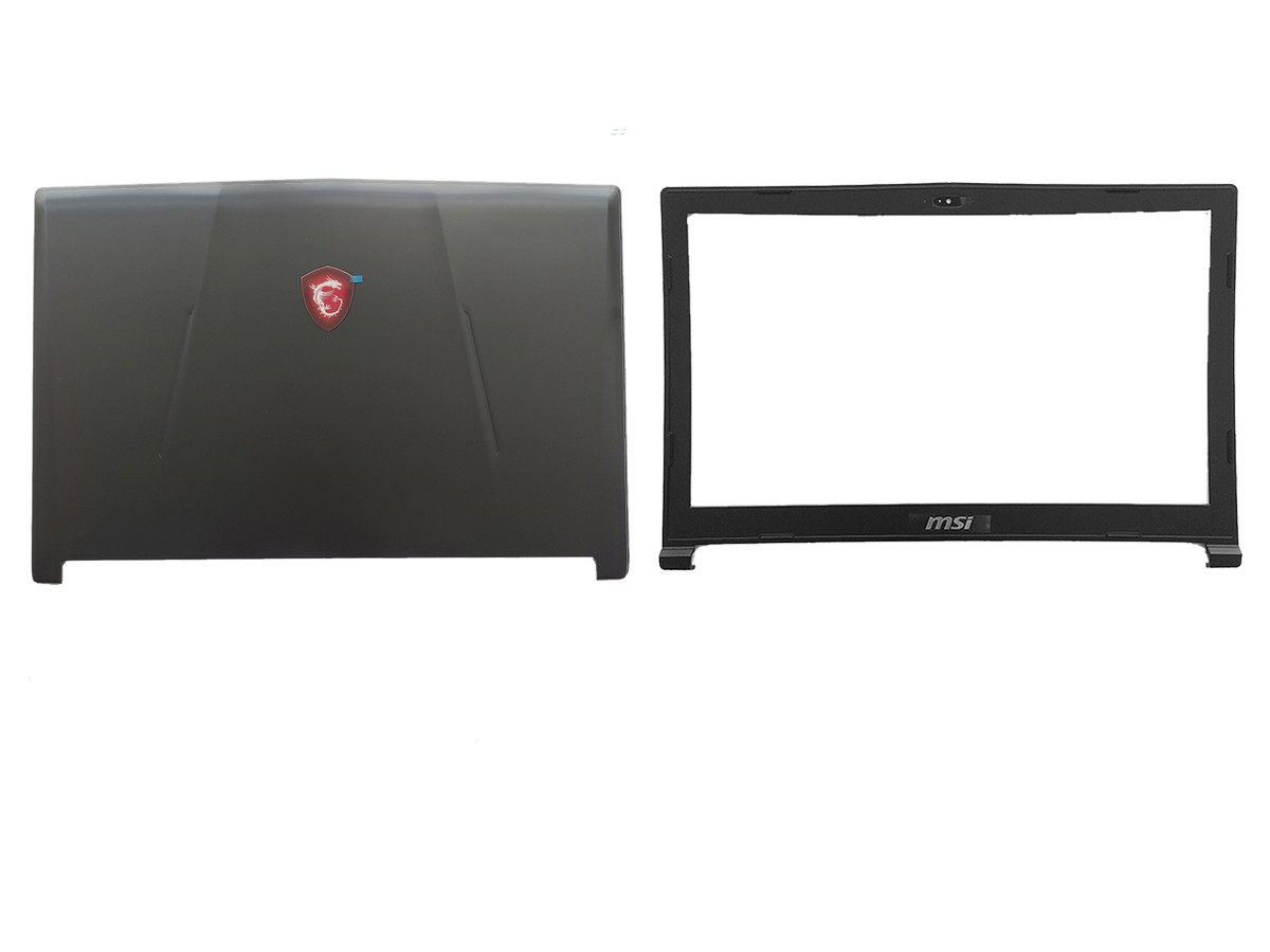 LCD Back Cover + Bezel + Hinges + Cover For MSI GL63 8RC 8RD 8RE 8SC 8SD 8SE US