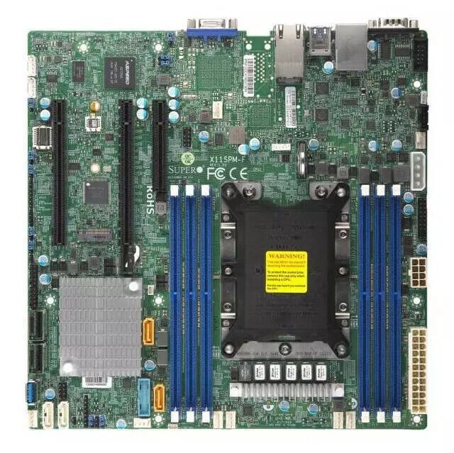 Supermicro X11SPM-F-O LGA3647/ C621/ DDR4/ SATA3 USB3.0 V 2GbE MicroATX MB