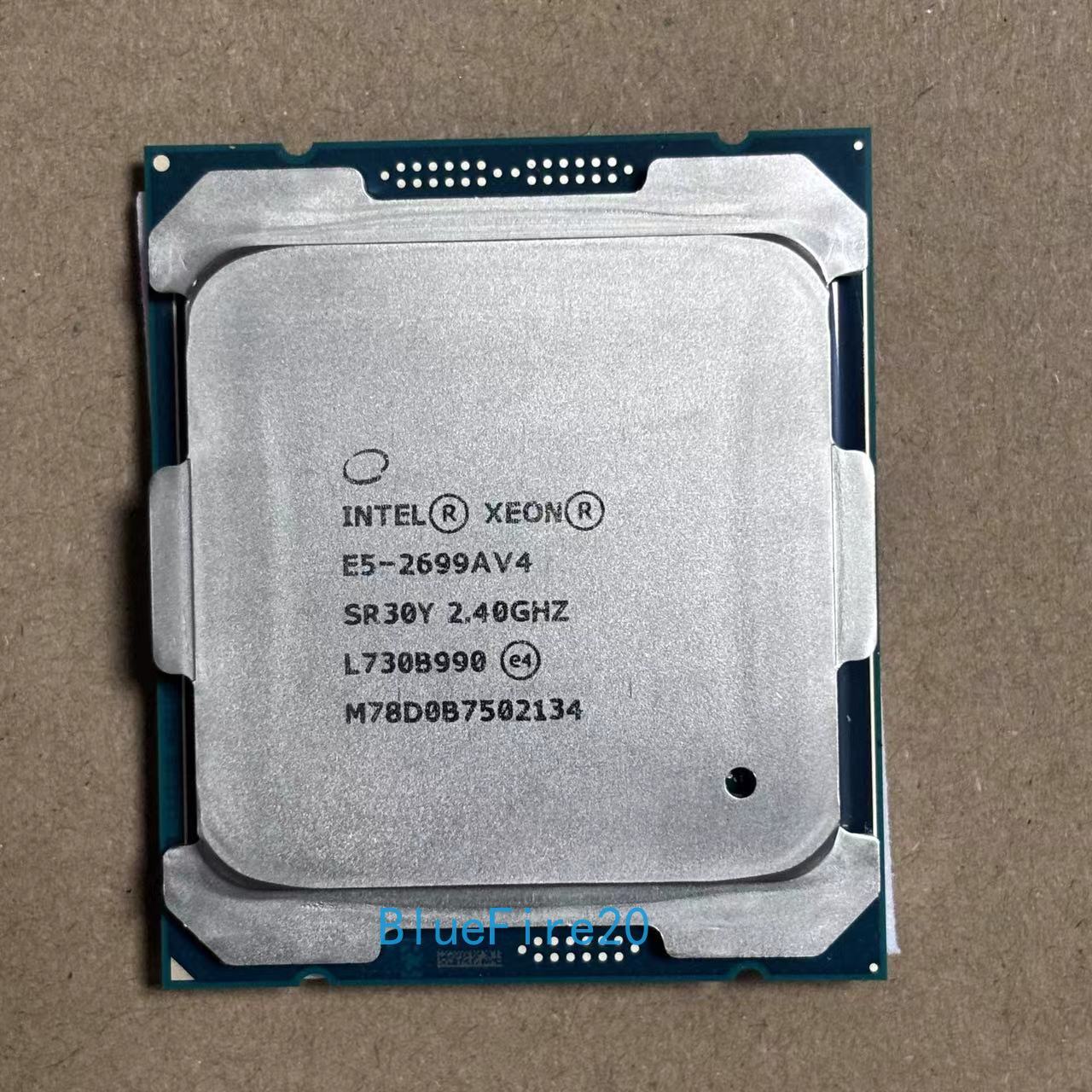 Intel Xeon E5-2699A V4 22-CORE 2.40GHZ 55MB 145W CPU E5-2699A V4 SR30Y Processor