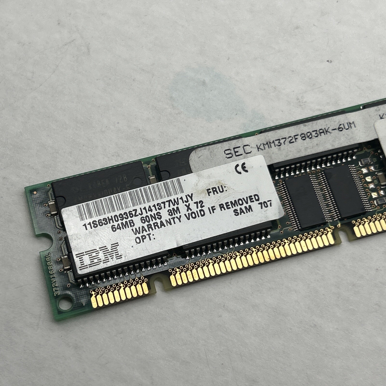 64MB Memory EDO 64 MB RAM 50NS Buffered Dimm 8×72 Buffered ECC 168pin