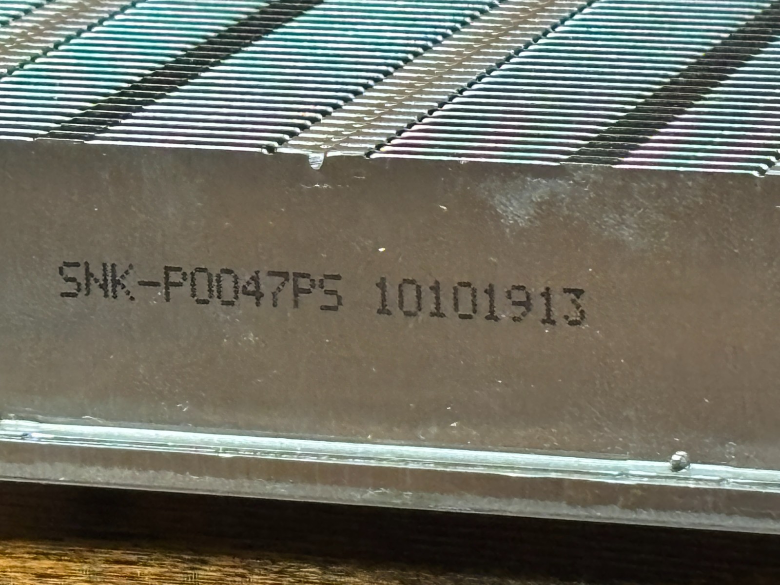 Supermicro SNK-P0047PS 1U Passive Heatsink for CPU Socket LGA2011 Heatsink Only