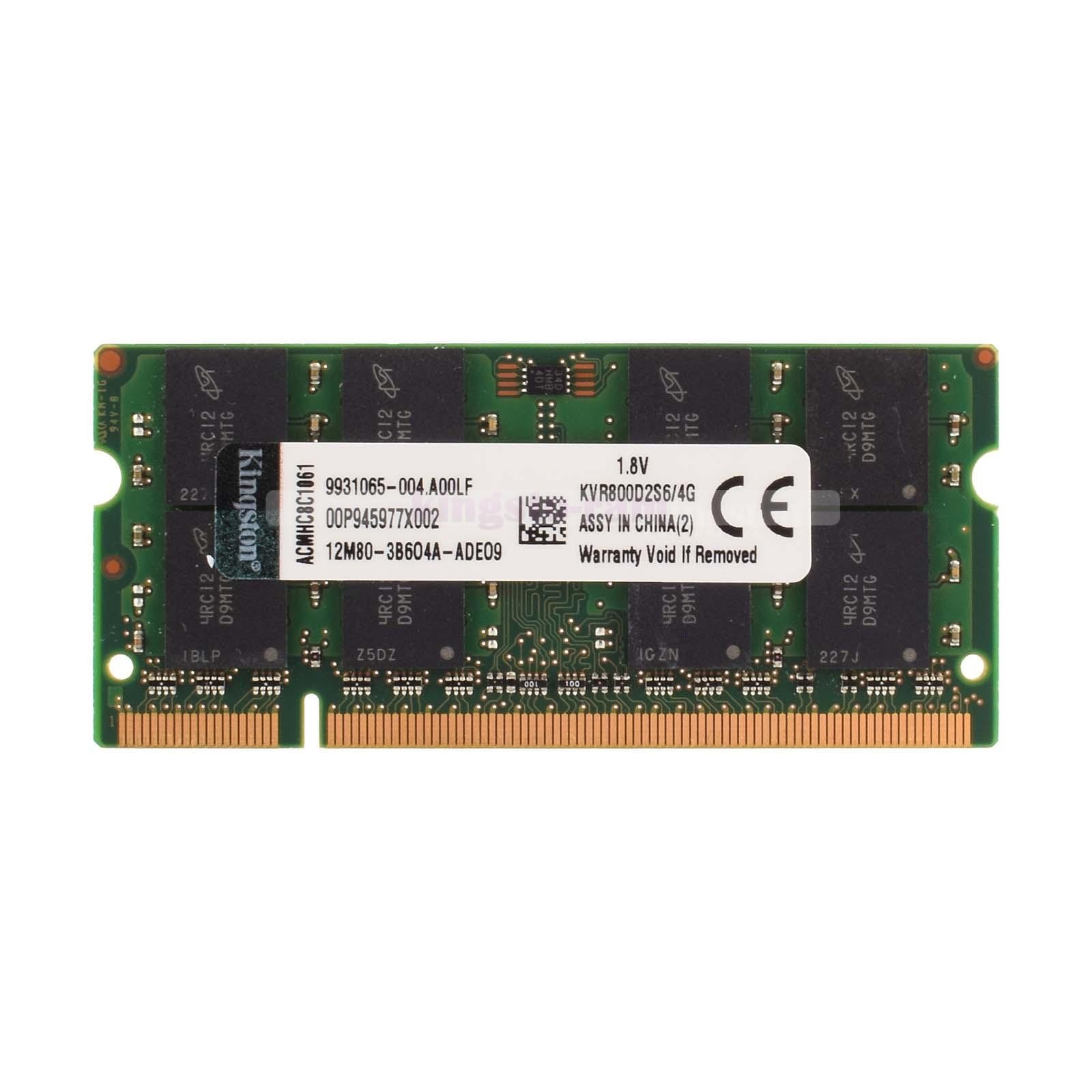 2GB 4GB 8GB PC2-6400 DDR2 800MHZ Laptop So-DIMM Memory 1.8V 200-PIN For Dell lot
