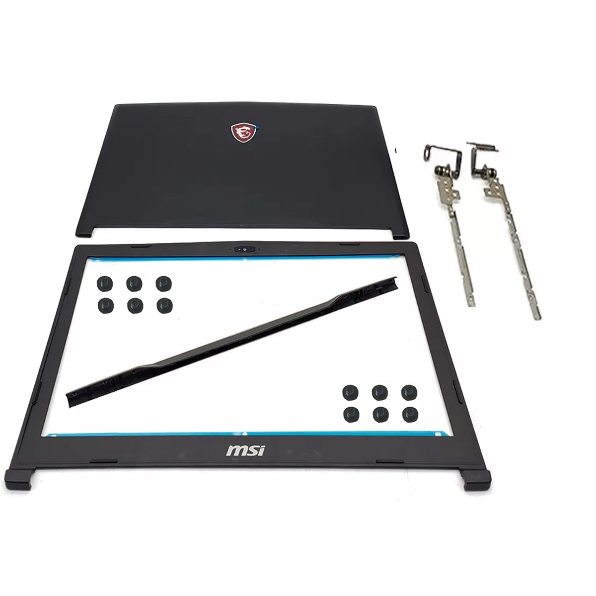 LCD Back Cover + Bezel + Hinges + Cover For MSI GL63 8RC 8RD 8RE 8SC 8SD 8SE US