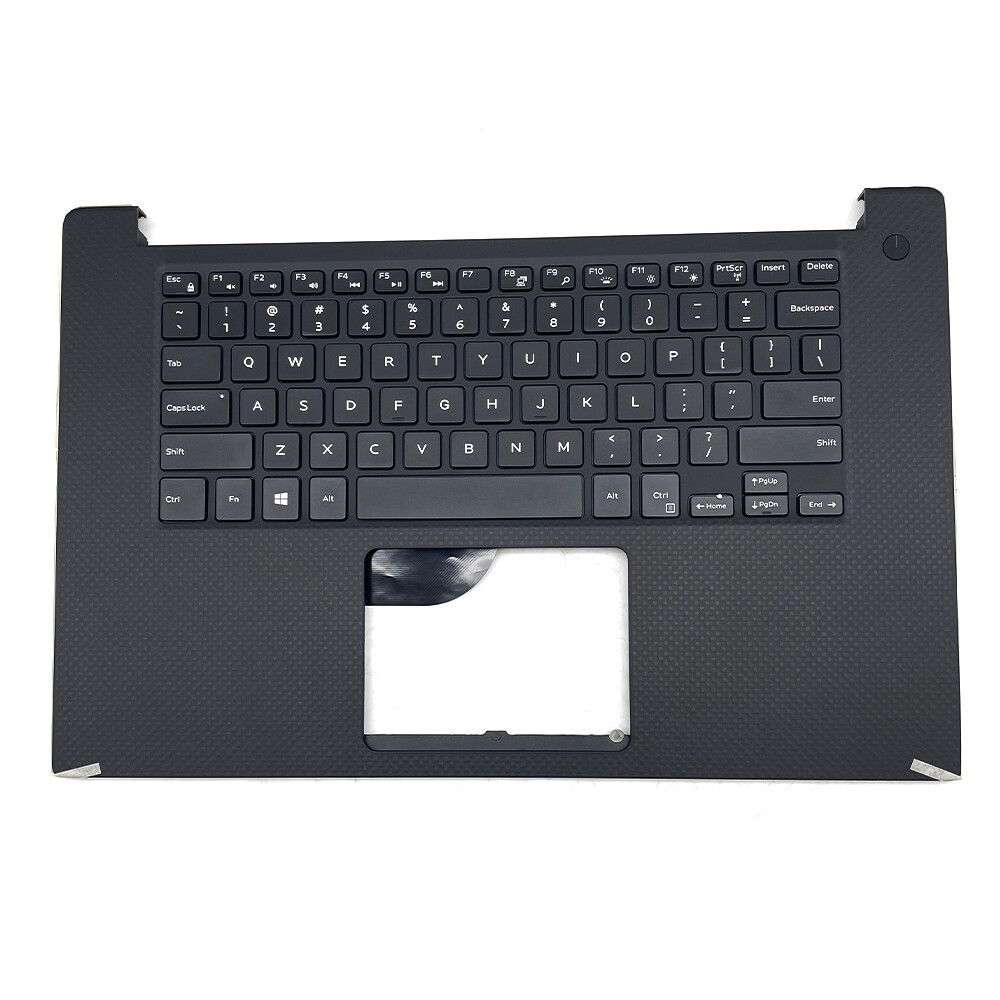 New Black Palmrest Backlit Keyboard For Dell XPS 15 9550 Precision 5510 KYN7Y US