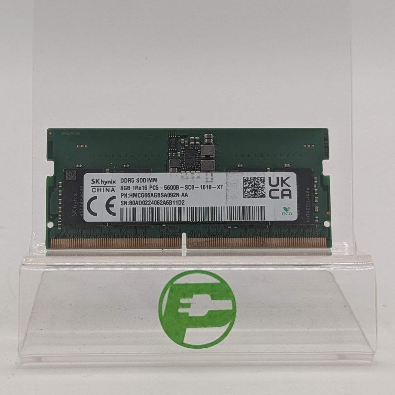 SK Hynix RAM 8GB (1x8GB) RAM DDR5 2666MHz HMCG66AGBSA092N