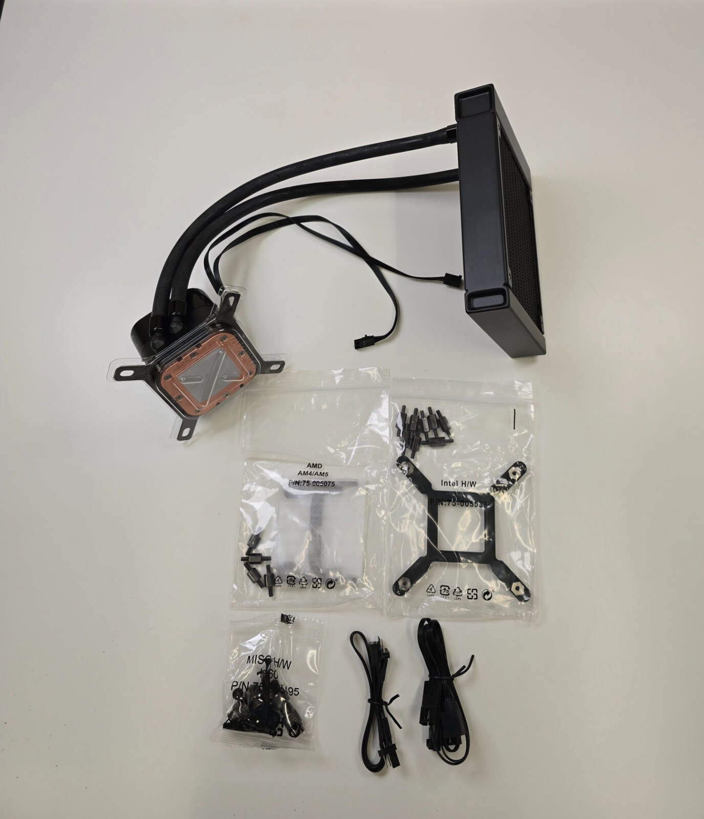 CORSAIR – iCUE H60X RGB ELITE AIO Liquid CPU Cooler 120mm Radiator (No Fan)