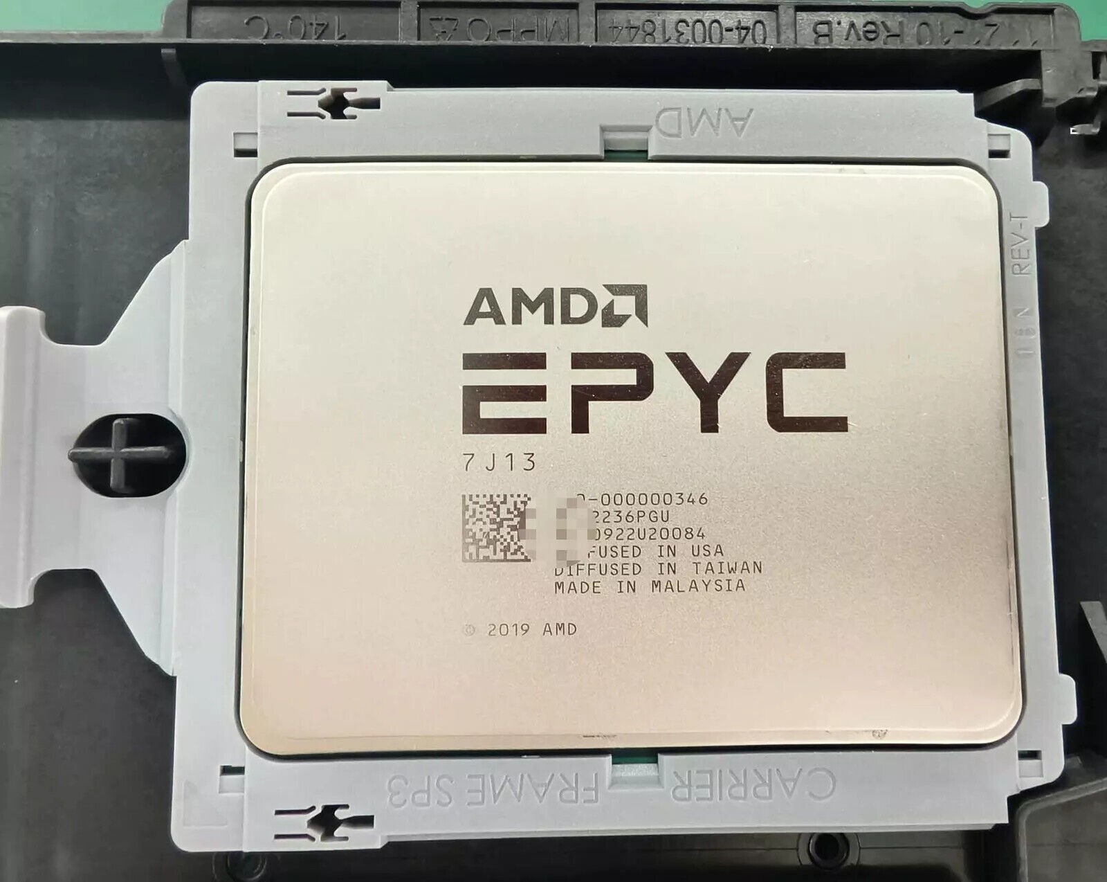 AMD EPYC Milan 7J13 CPU 64 Core 2.45GHz unlocked , OEM Version of AMD EPYC 7763