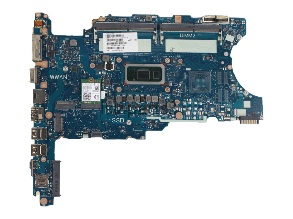 For HP ProBook 640 G5 Motherboard i5 i7 6050A3028601 L58706-001 L58708-601