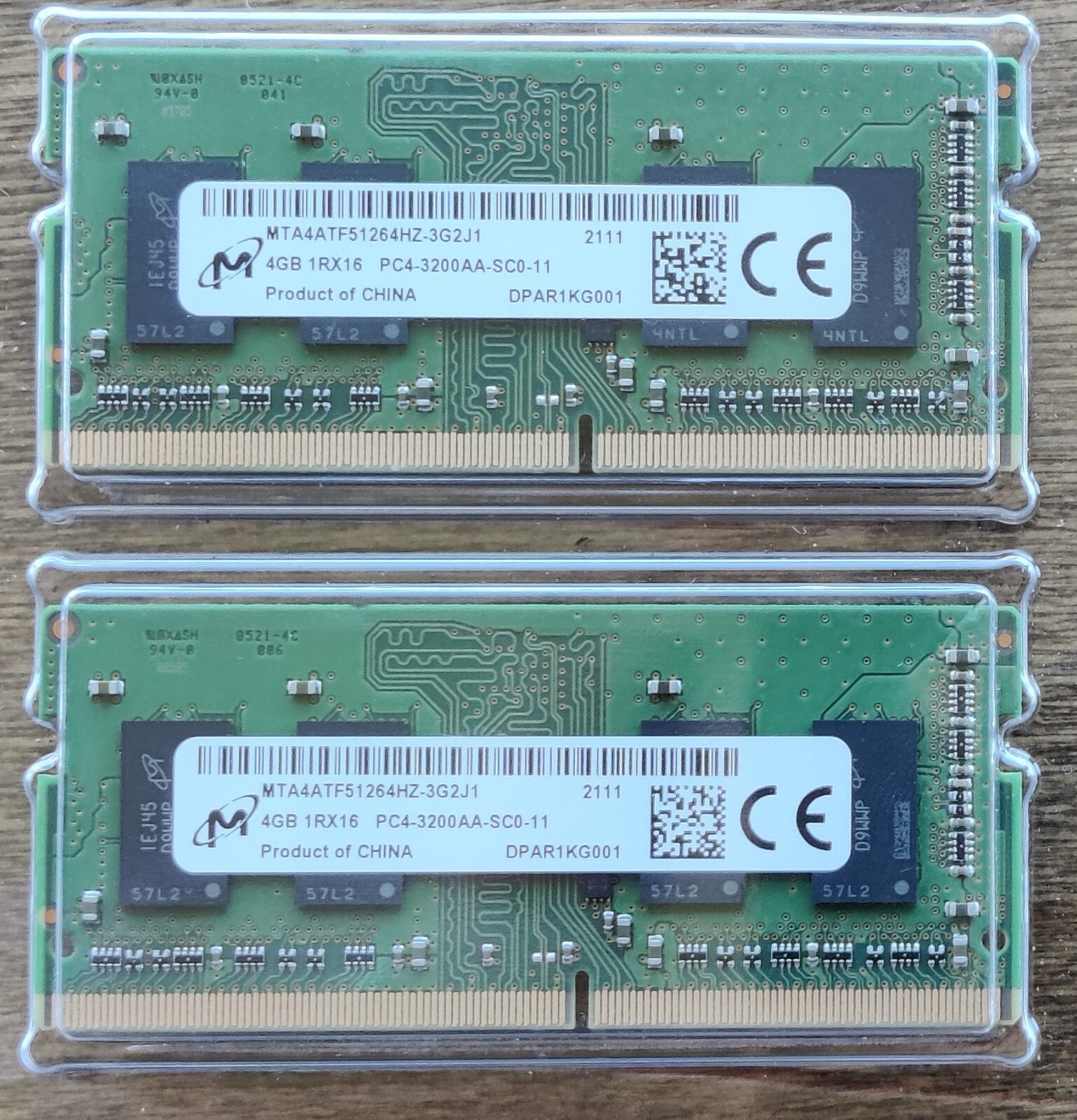 MICRON MTA4ATF51264HZ-3G2J1 2x4GB 1RX16 PC4-3200AA-SC0-11 Laptop Ram Memory