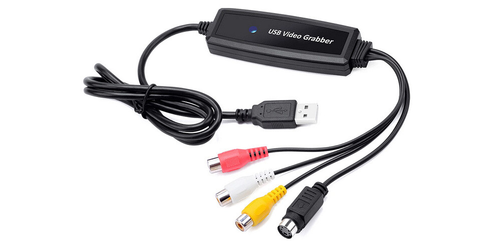 Composite RCA S-Video To USB Adapter MPEG Editor Recorder
