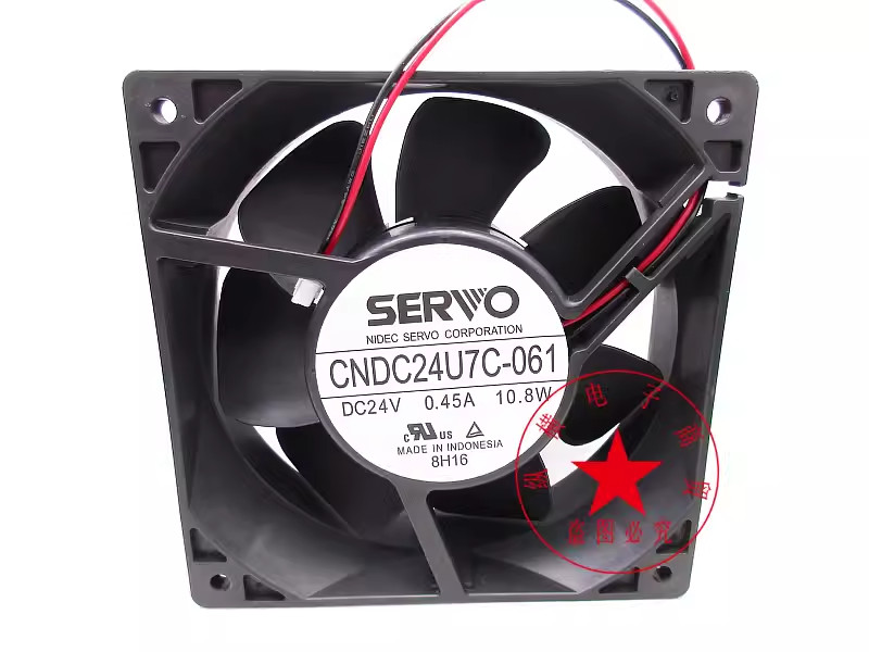 1PC Servo CNDC24U7C-061 12038 24V 0.45A 12CM cooling fan