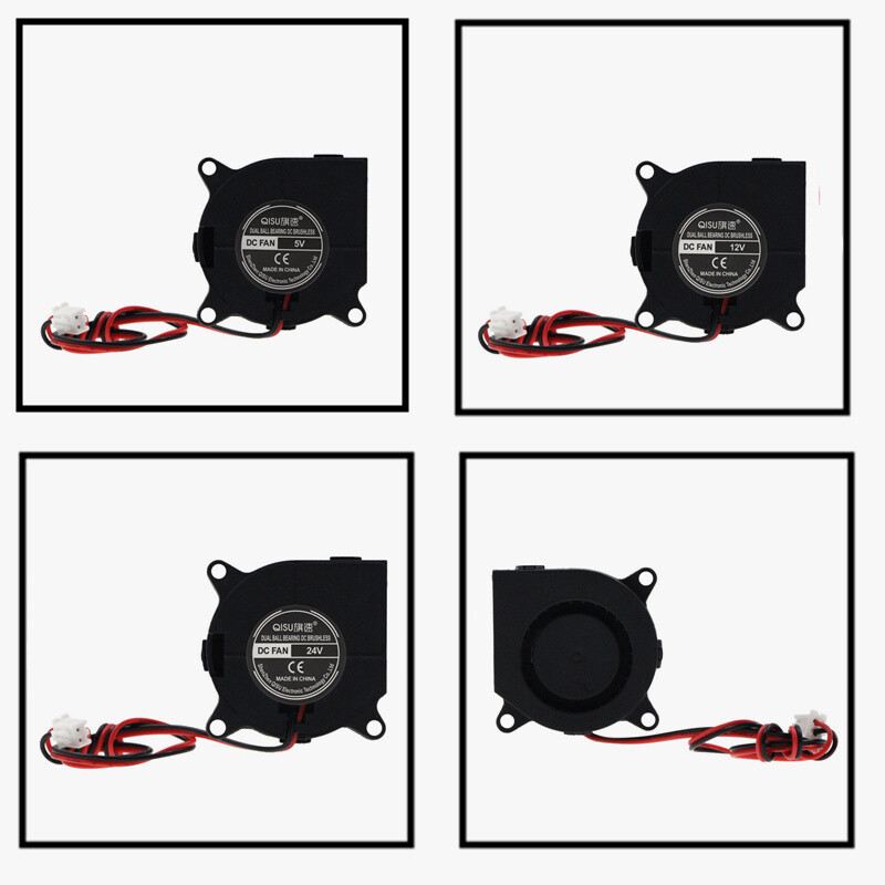 4020 DC Turbo Blower Fan Mini Brushless Cooling Fans 5V 12V 24V 4000RPM-10000RPM