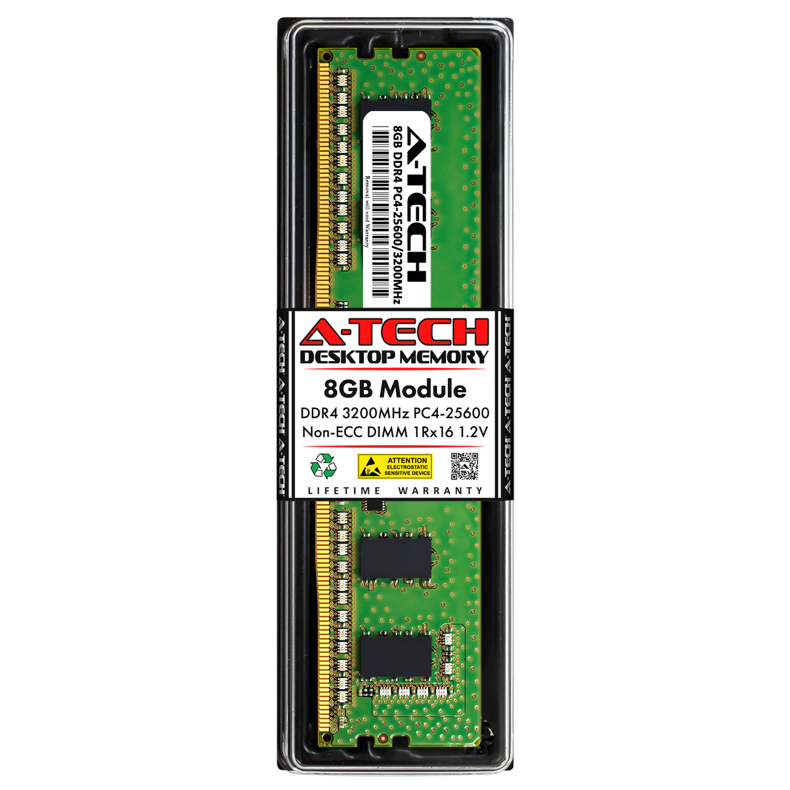 8GB DDR4 PC4-25600U DIMM Samsung M378A1G44BB0-CWE Equivalent Desktop Memory RAM