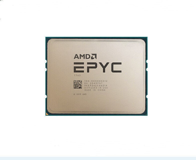 AMD Milan EPYC 7763 QS SP3 CPU Processor 64-Cores 128-Threads 2.45GHz 256MB 280W