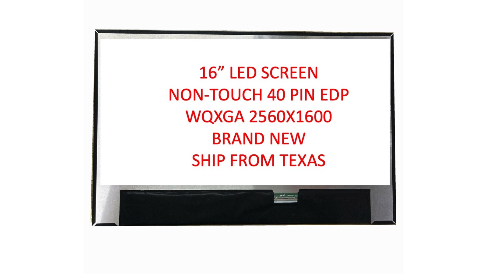 AUO AU Optronics B160UAN01.L 16.0″ WUXGA AG IPS Display Screen matte 400nit