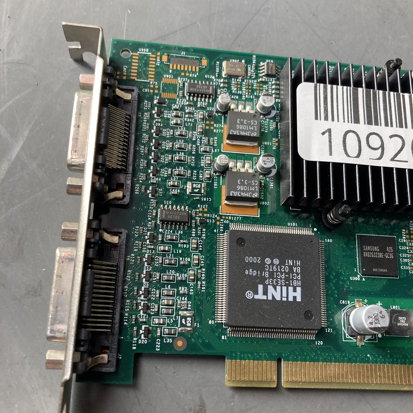 NVIDIA Quadro4 NVS400 Dual GPU PCI 3D Graphics Card No Cables NV17 like MX400