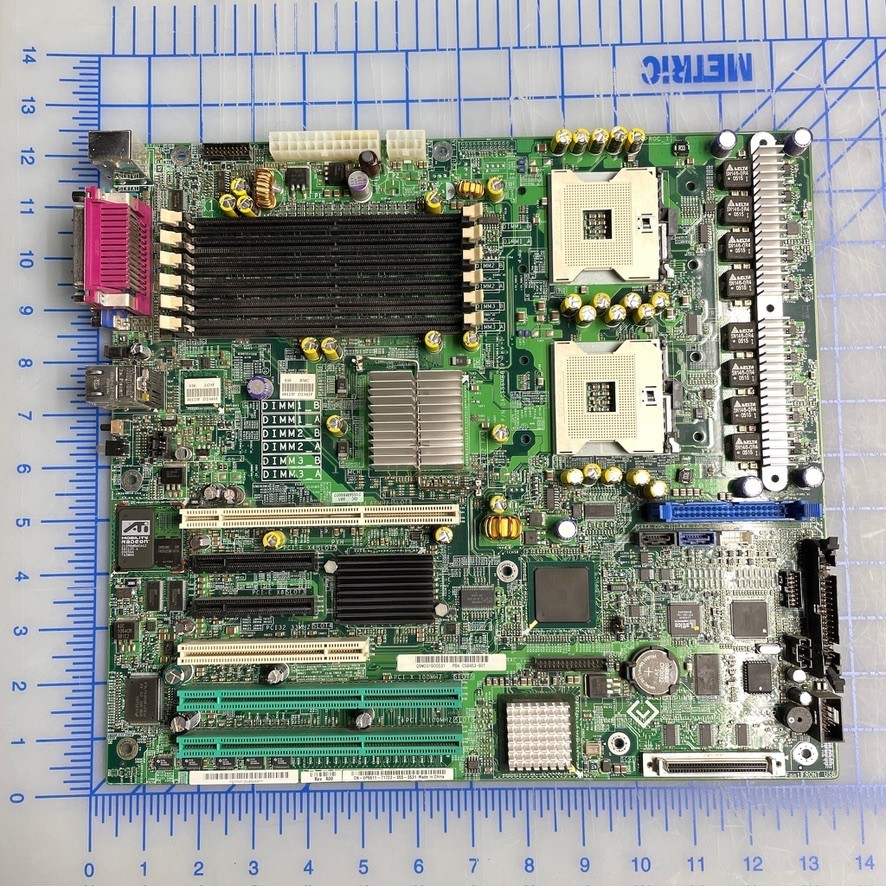 Dell Dual Socket 604 Server Motherboard CN-0P8611 ICH5R DDR