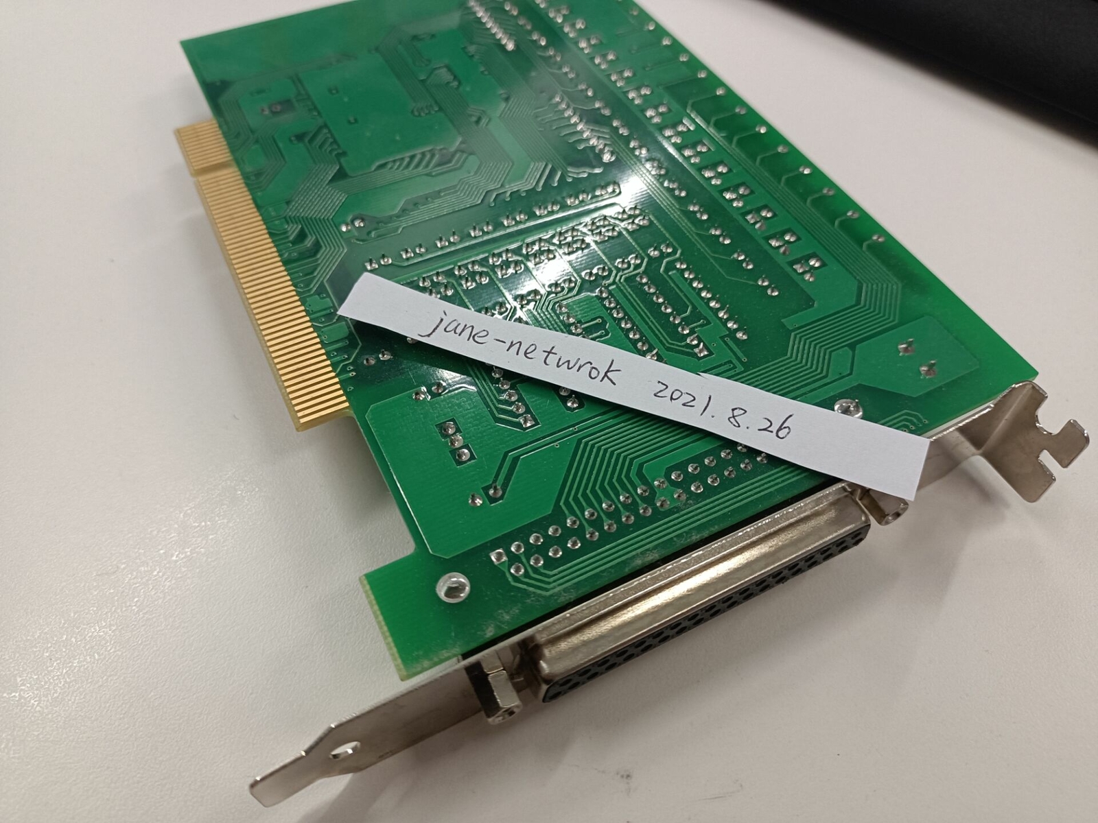 1pc used PCI 16CH IN/16CH OUT BOARD PCS.01 Fast Shipping By FedEx or DHL