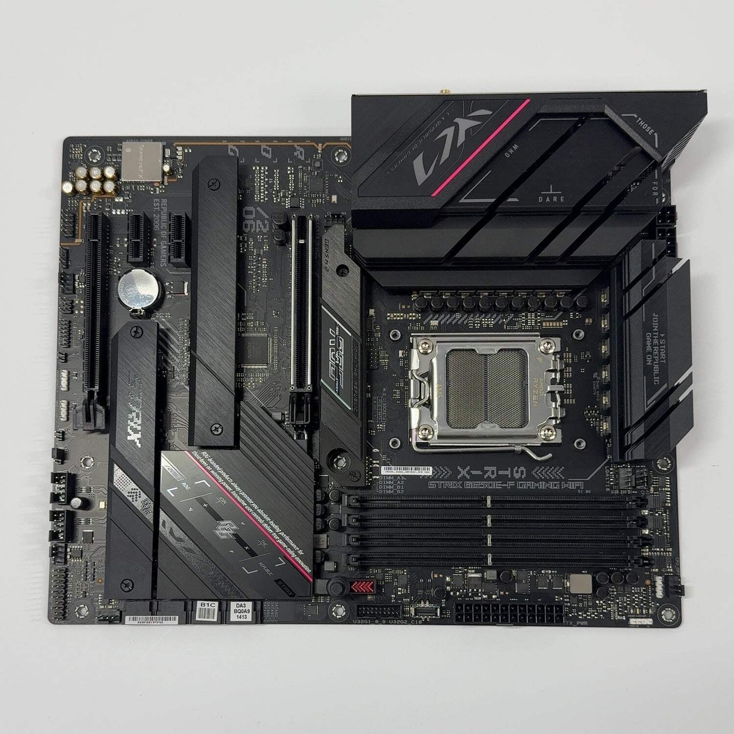 Asus ROG Strix B650E-F Gaming WiFi AM5 ATX AMD DDR5 Motherboard