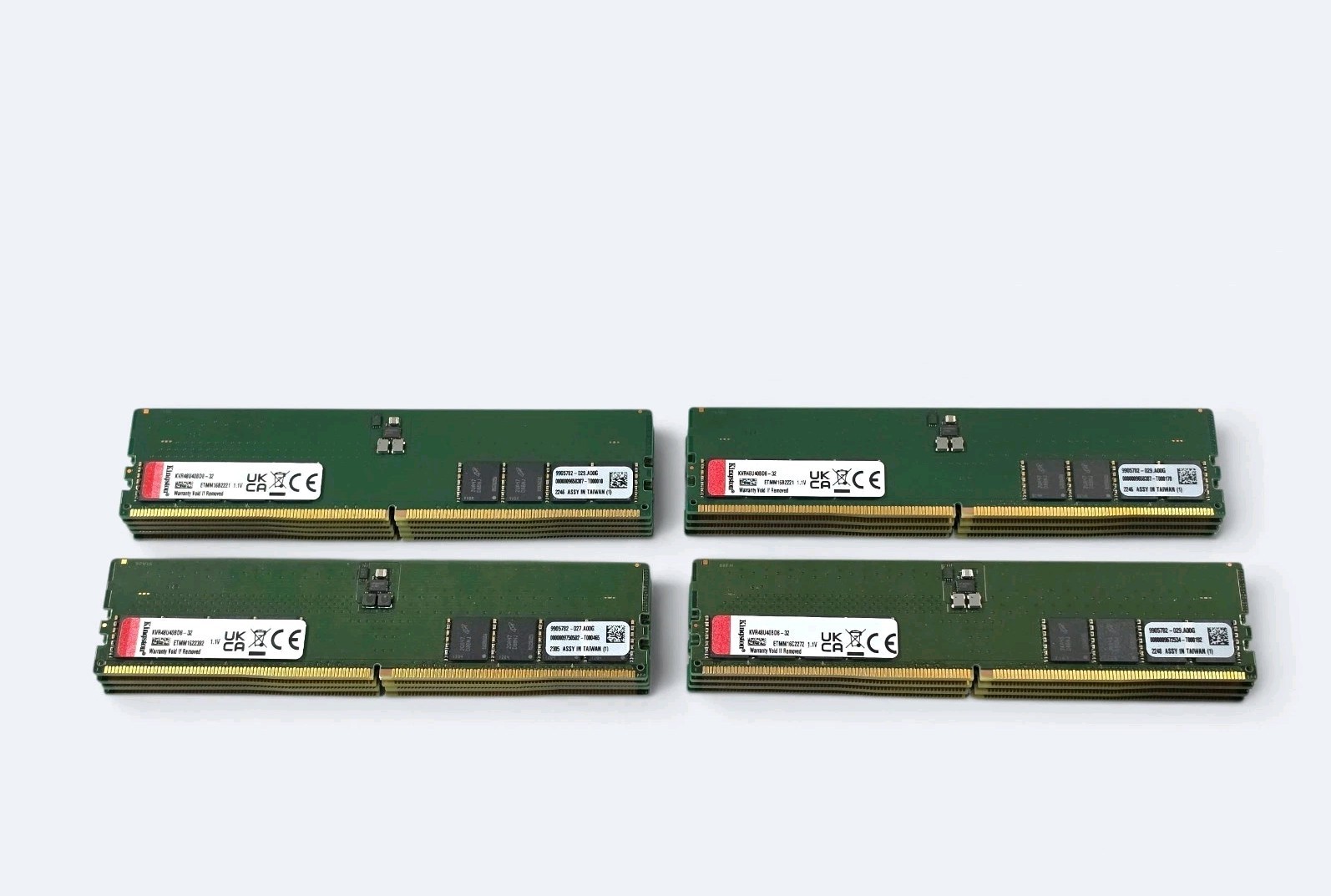 LOT OF 17X Kingston 32GB DDR5, 4800MHz CL40 Compatible With Intel And AMD 🔥
