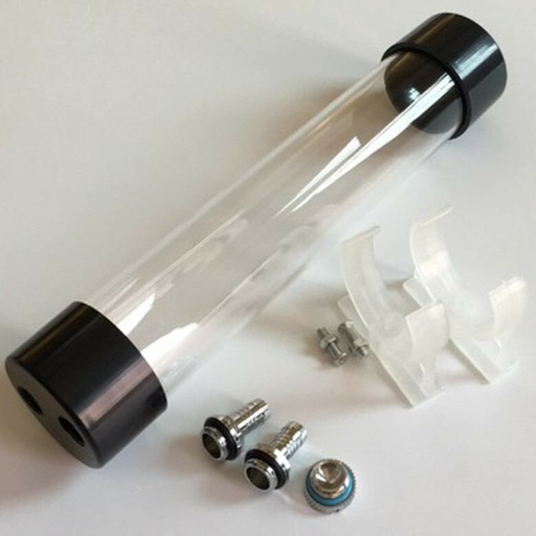 Computer water cooled cylinder 4.5CM*24CM water tank + outer diameter 9.2 plug