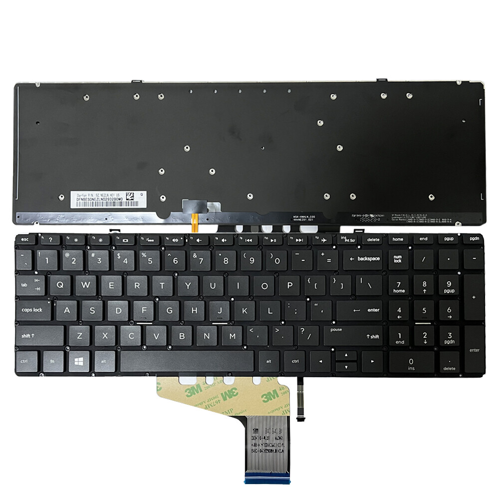 US Keyboard Backlit for HP Spectre X360 15-CH 15-DF 15-CH011NR 15-DF0013DX