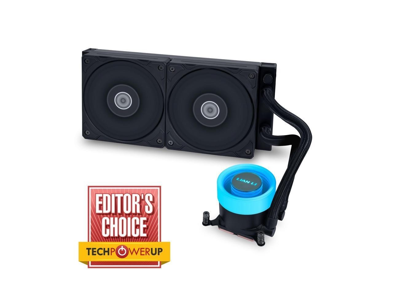 Lian-Li Galahad II Lite 240mm Perfomance All-in-One CPU Liquid Cooler, Black