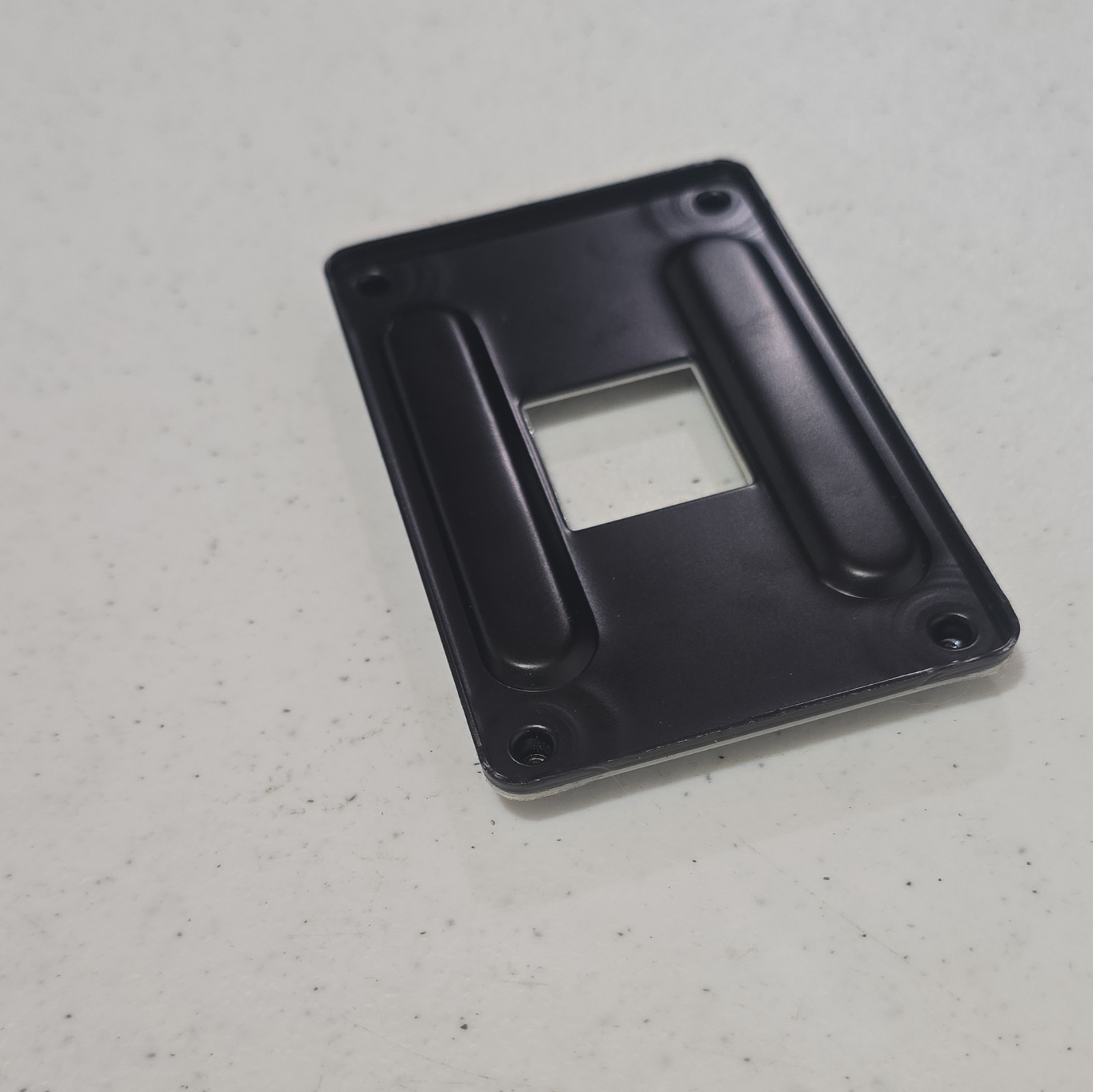 CPU Heatsink Bracket Backplate Mounting Plate w/ 4 Standoffs Black