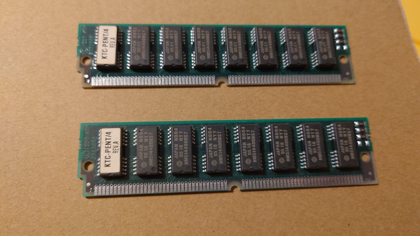 Kingston 8MB (2x4MB) EDO DRAM 72-pin SIMM KTC-PENT/4