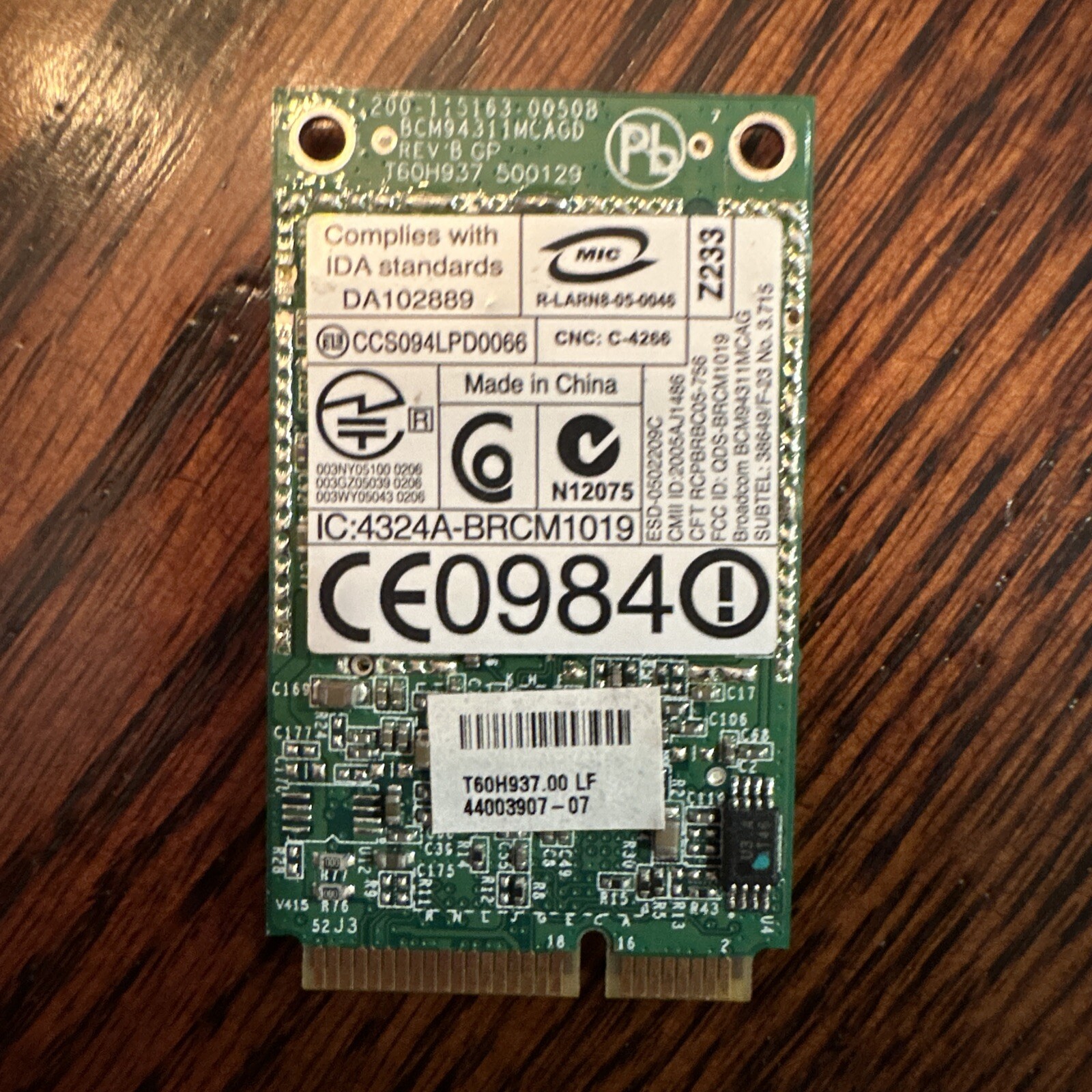 New Seller Refurbished Dell Wifi Card – Wireless Card CCS094LPD0066