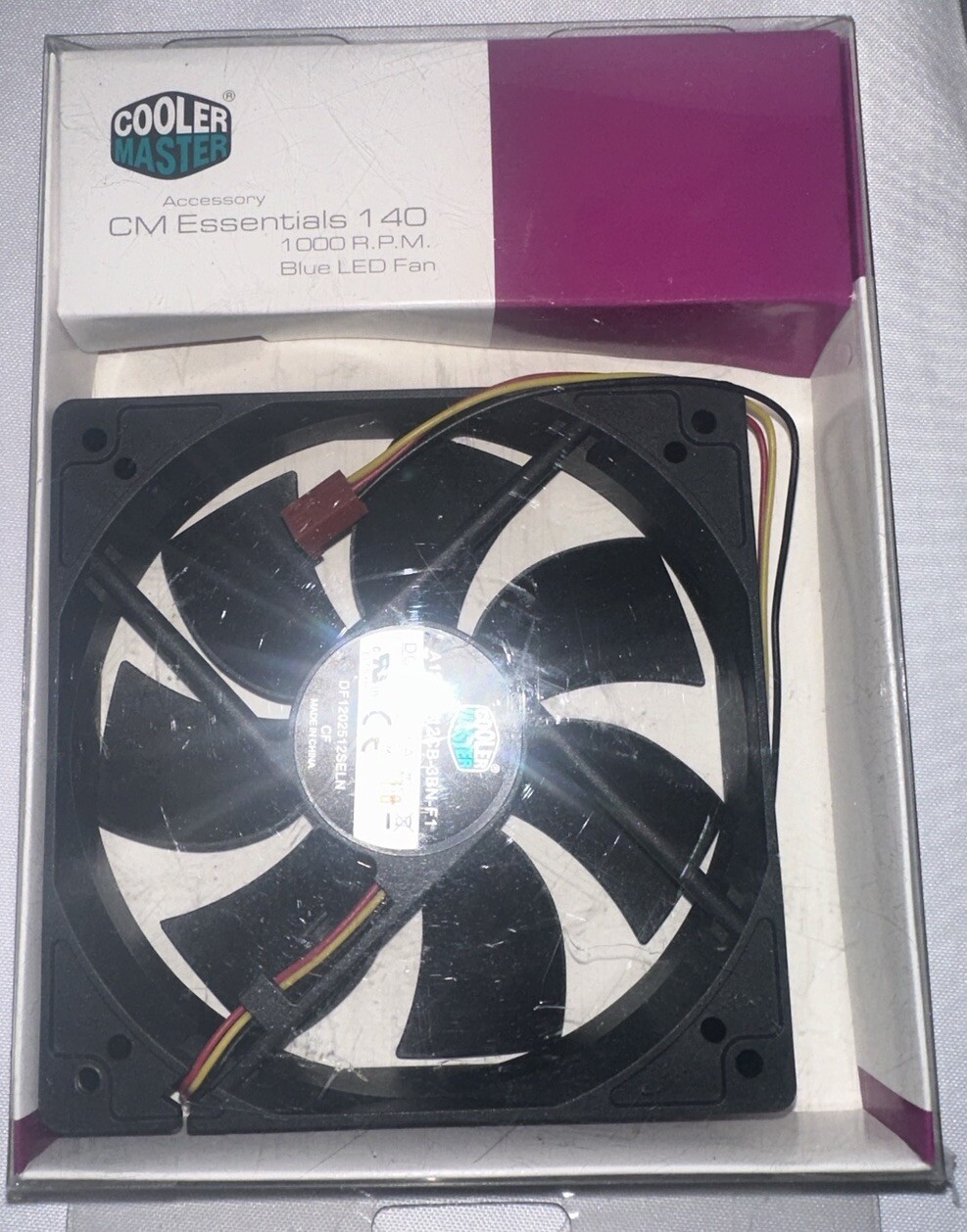 Cooler Master 1000 RPM Fan 140 X 25 mm CM ESSENTIALS 140 R4-S4S-10AK Case Fan