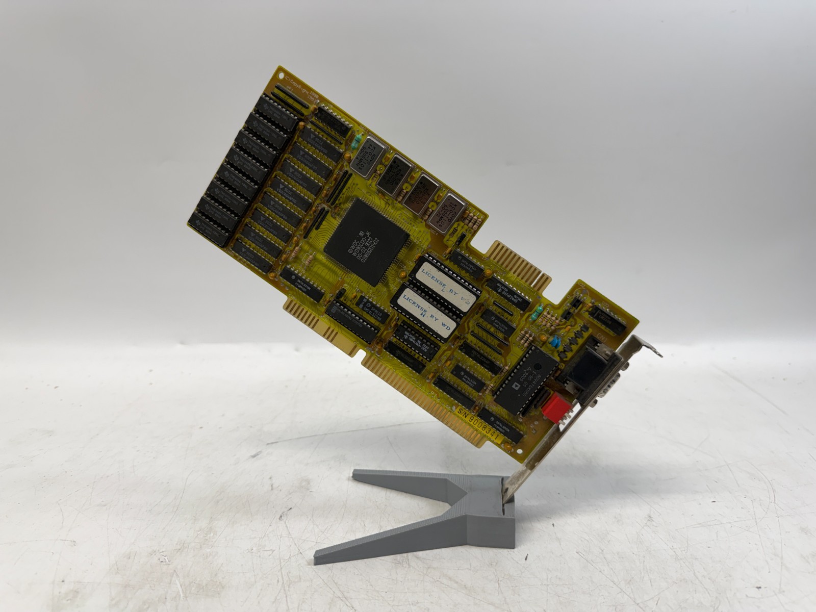 Vintage Western Digital WDC WD90C00-JK 512KB ISA VGA 16-Bit Video Card
