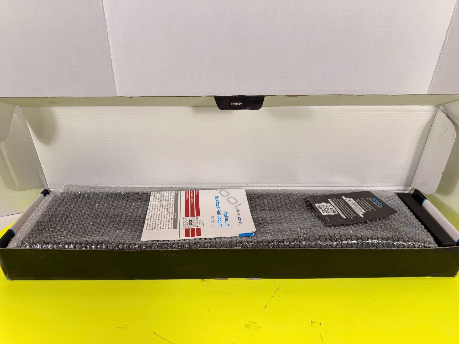 Alphacool NexXxoS XT45 Full Copper 480mm Radiator NEW / Open Box