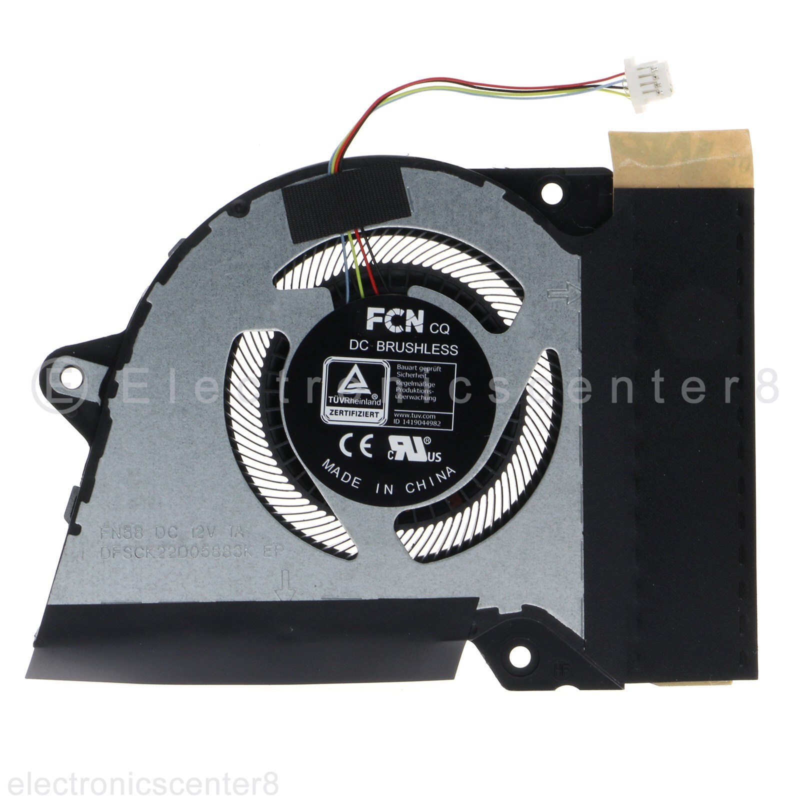 CPU & GPU Cooling Fan For ASUS ROG GA401QC GA401QE GA401QH GA401QM GA401IHR