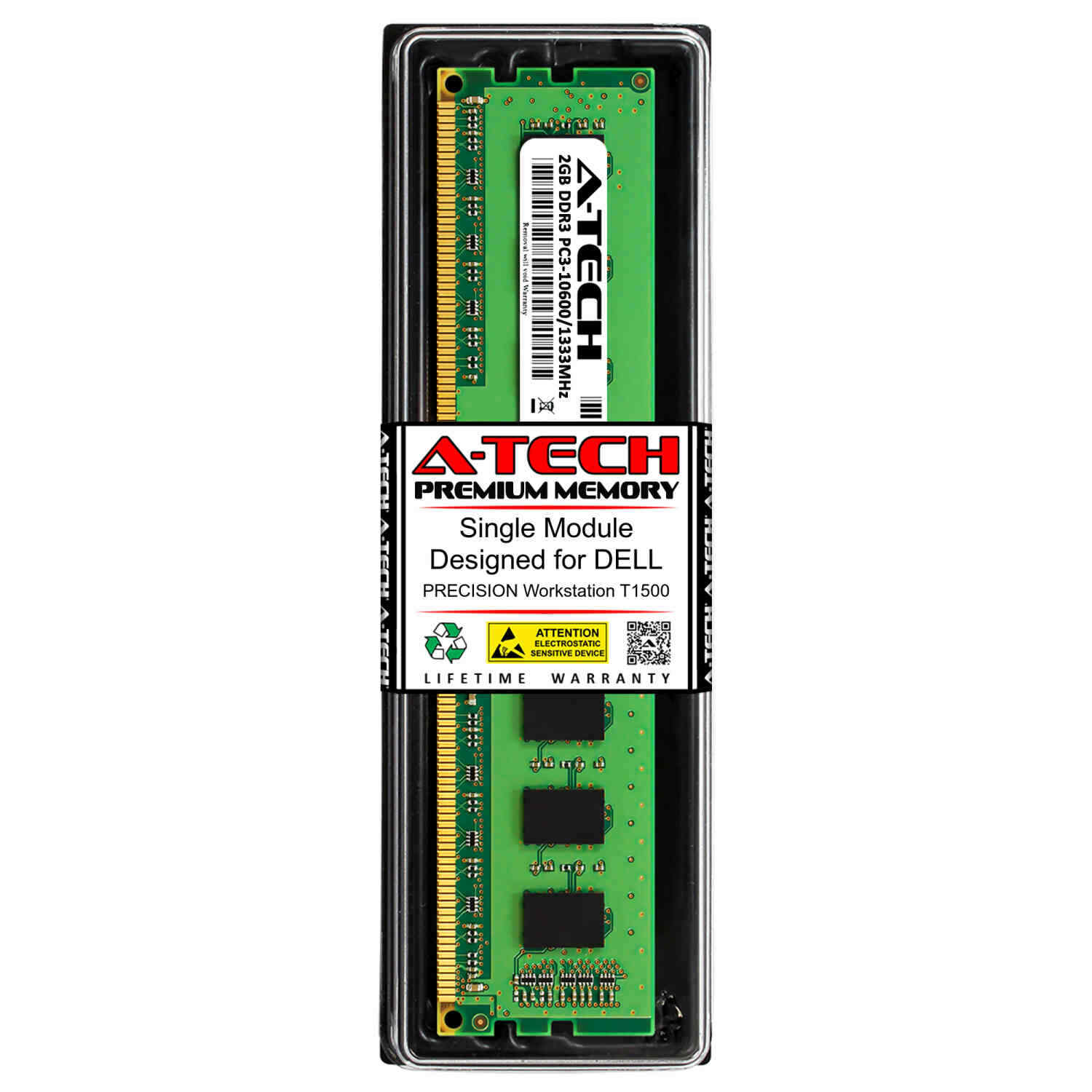 2GB PC3-10600 Dell Precision T1500 Memory RAM