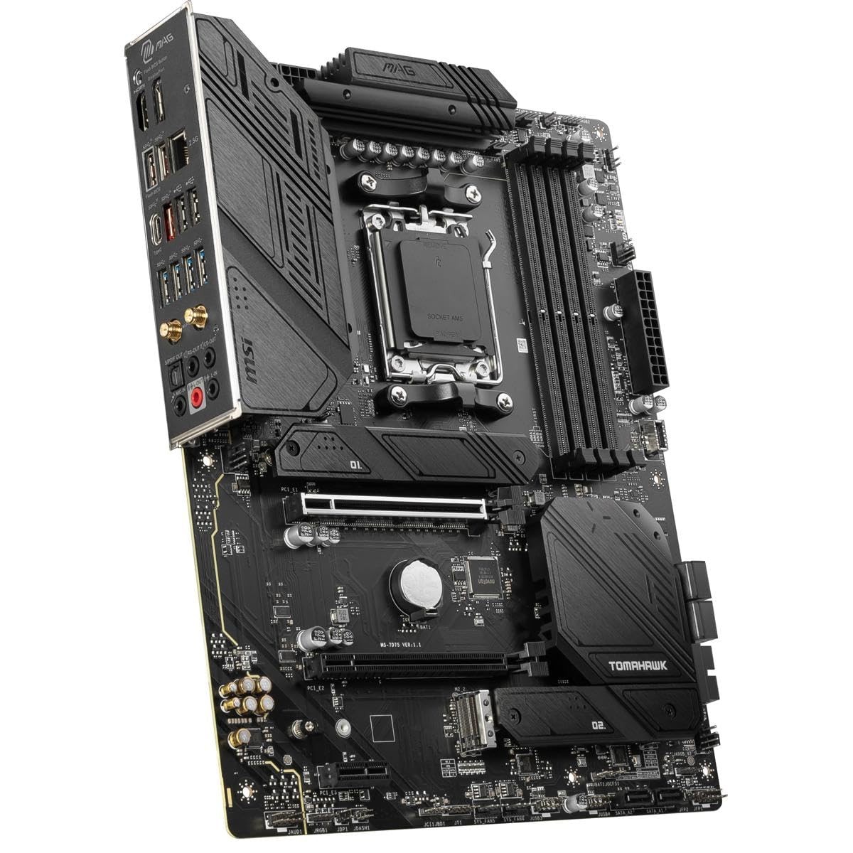 MSI MAG B650 Tomahawk WiFi Gaming Motherboard ATX, Information Not Available