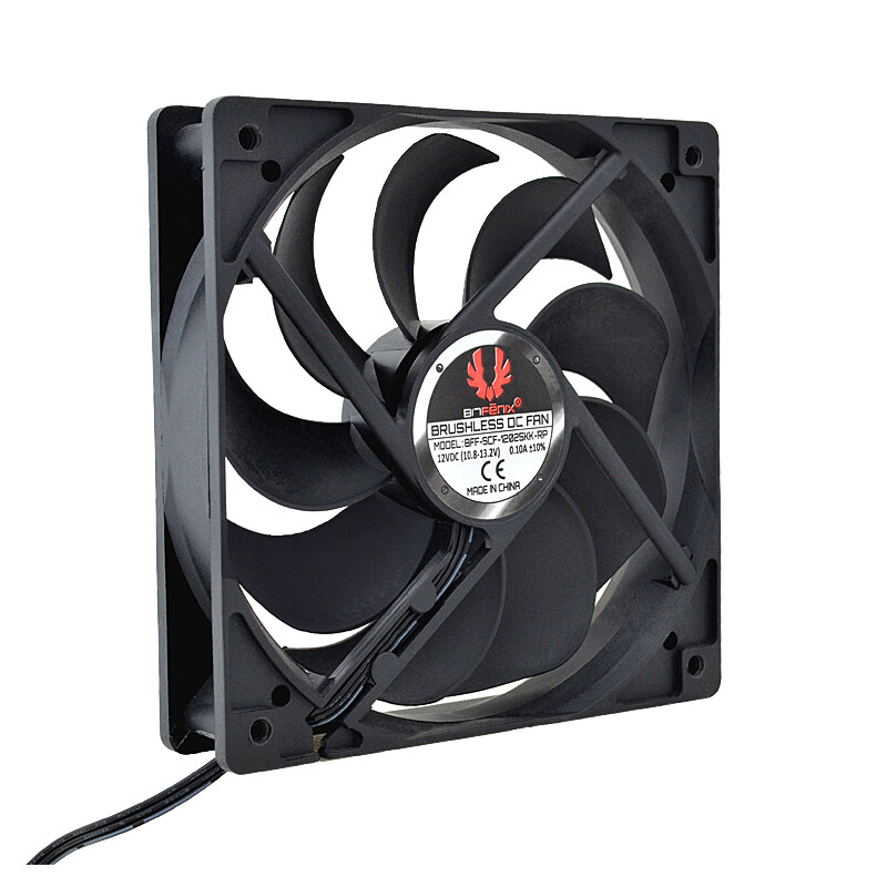 BitFenix BFF-SCF-12025KK-RP 120mm PC 3 Pin 12V 0.10A Fan