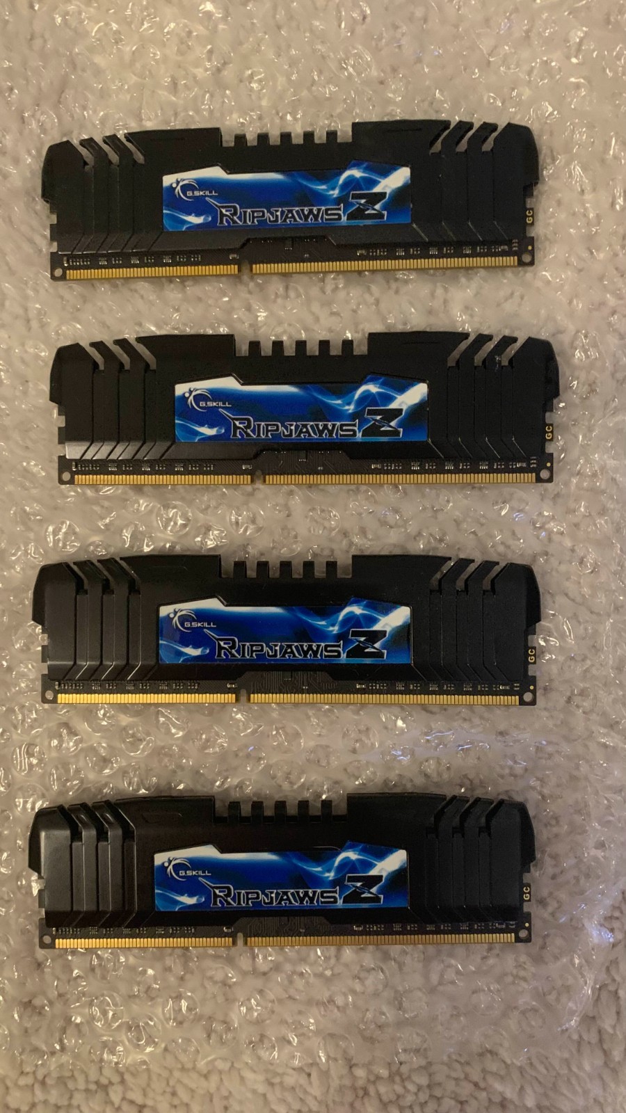 G skill RipJaws Z DDR3 16 gb (4×4) F3-17000CL9Q 2133 mghz WORKING FREE SHIPPING