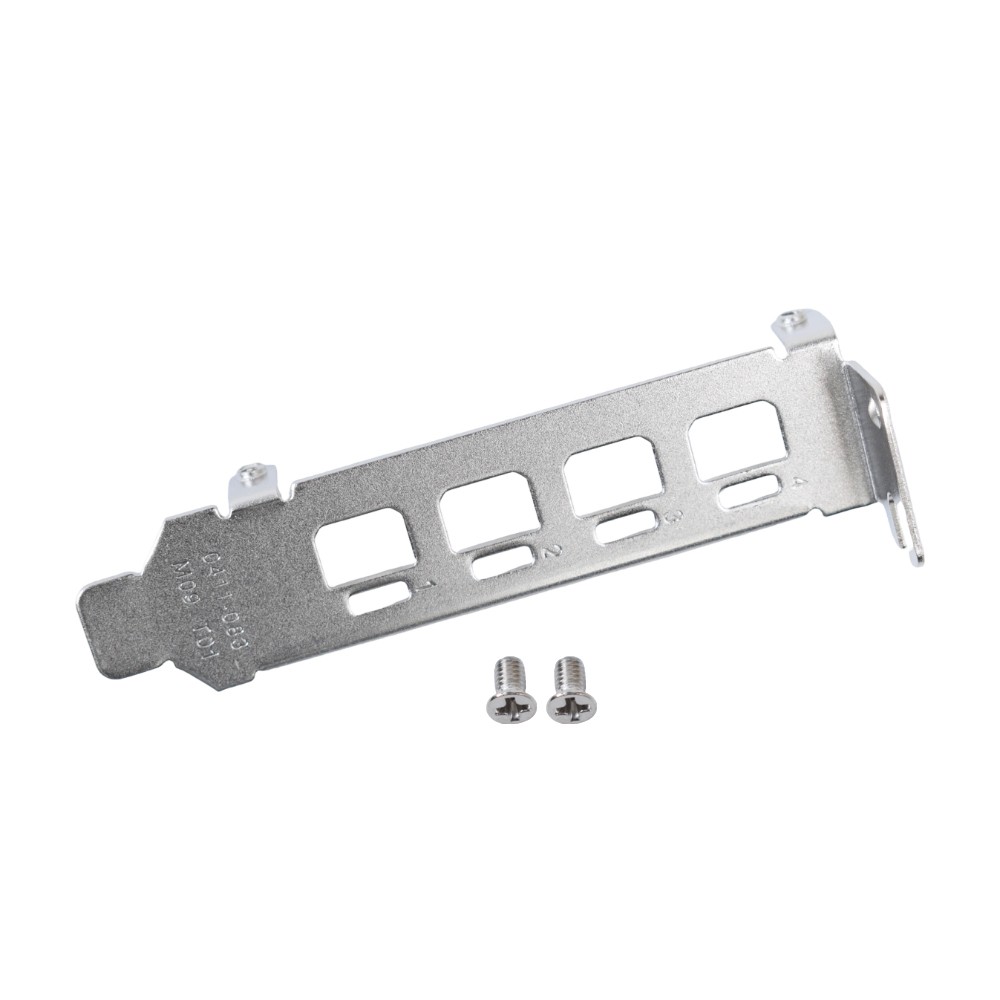 Low Profile Bracket for NVIDIA Quadro K1200 NVS 510 P400 P600 P1000 New